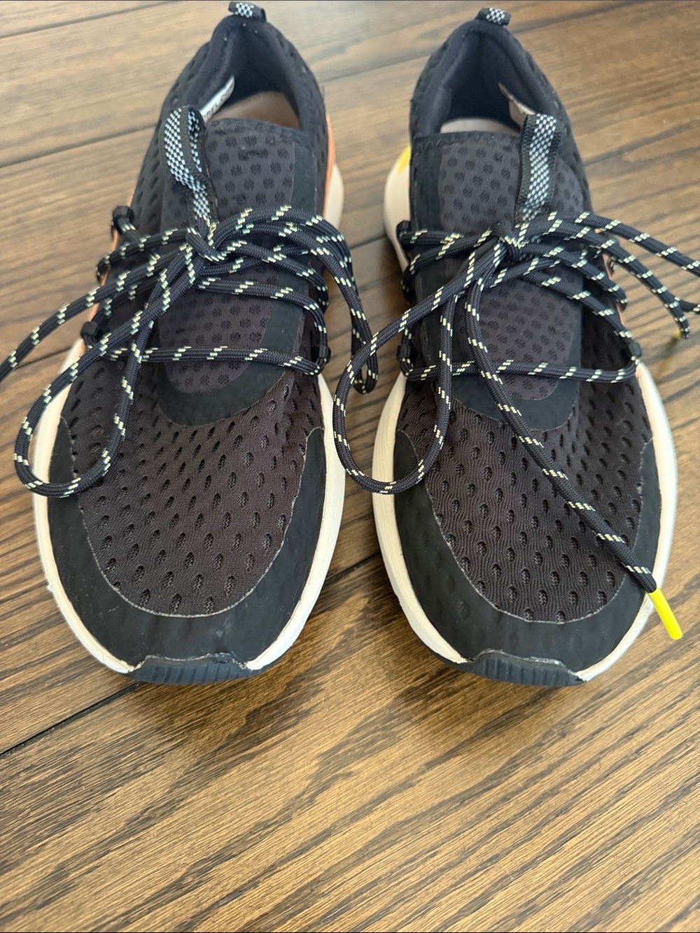Sorel Women's Black and Rose Gold Sneakers - Picture 8 of 9
